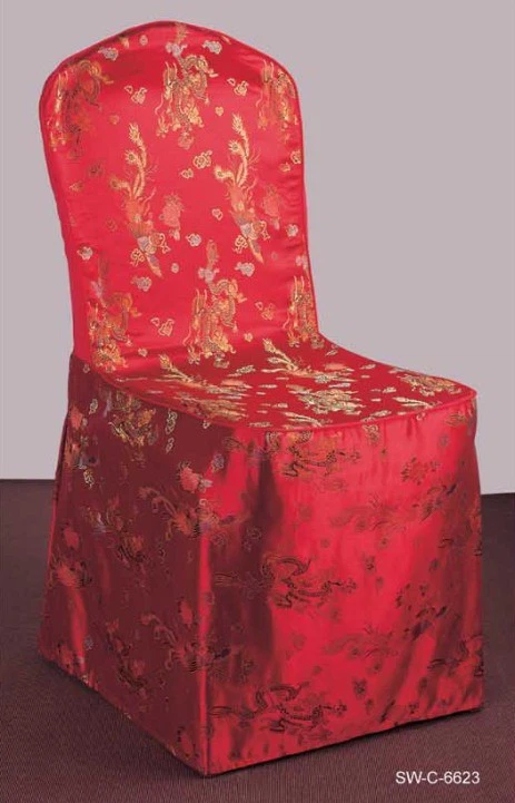 High Quality Hotel Use Plain Style Chair Cover suppliers